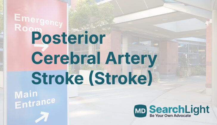 Posterior Cerebral Artery Stroke (Stroke)