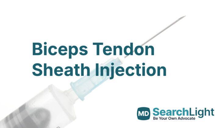 Biceps Tendon Sheath Injection